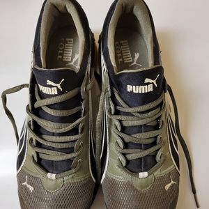 Puma Cell ,Green &Black,Size 12